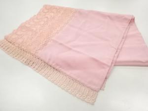 ビロードレース花模様ショール